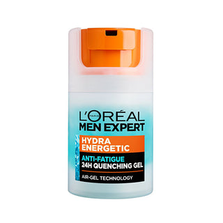 L'oréal paris A hydrating and cooling gel da uomo with a mattifying effect to strengthen the skin's natural resistance.