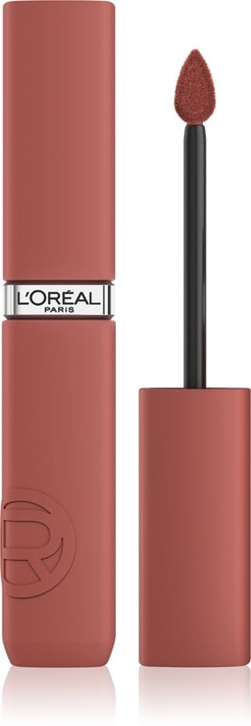 로레알 파리 인페이리블 매트 레지스턴스 모이스처라이징 매트 립스틱 컬러 635 Worth It Medium 5ml