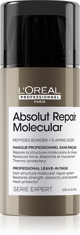 L'Oréal Professionnel Serie Expert Absolut Repair Máscara regeneradora molecular para cabelos danificados 100 ml