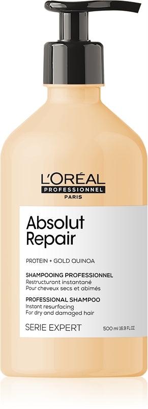 Sérum Expert Absolut Repair Gold Quinoa + Protein (Champú revitalizante instantáneo) - Volumen: 500 ml