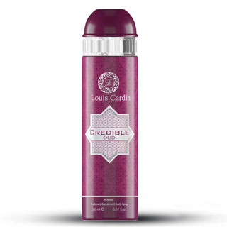 Louis Cardin Credible Oud, spray per il corpo, 200 ml
