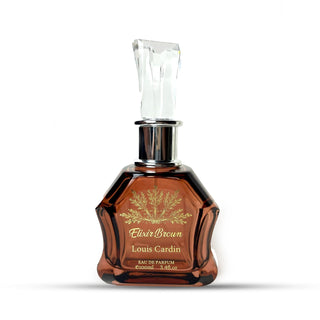 Louis Cardin Elixir Brown, eau de parfum, per uomo, 100 ml