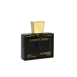 Louis cardin Illusion Gold, eau de parfum, unisex, 100 ml