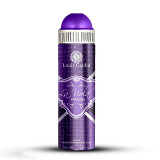 Louis cardin La Viola Paradise, Deodorante Spray, Per Donna, 200 ml