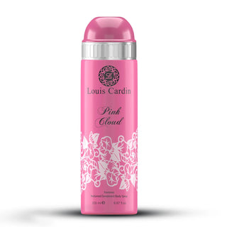 Louis Cardin Pink Cloud, Deodorante Spray, Per Donna, 200 ml