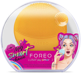 Foreo LUNA Play Smart 2 Slimme Reinigingsborstel voor Alle Huidtypen - Variant: Lemon Squeezy