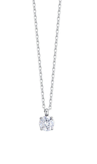 Luca barra da donna steel Collana con clear crystal CK2135/6/7 - Diameter: 0.7cm