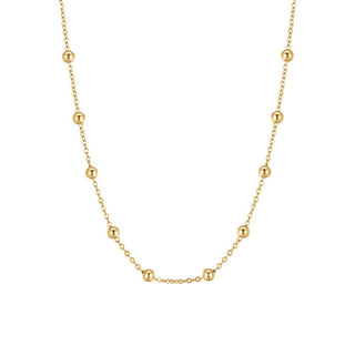 Luca barra da donna gold-plated chain con balls CK2112