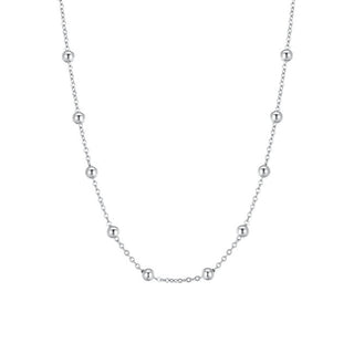 Luca barra da donna steel chain con balls CK2111
