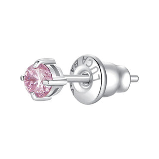 Luca barra Single stud Orecchini with pink zircon OK1466/OK1470 - Diameter: 0.3cm