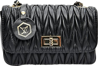 Luisa Vannini Borsa A Tracolla In Pelle Da Donna 2214 nero