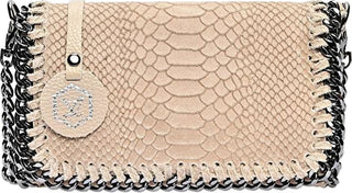 Luisa Vannini Borsa A Tracolla In Pelle Da Donna 8060 fango