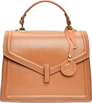 Luisa Vannini Borsa A Mano In Pelle Da Donna 3150 cognac
