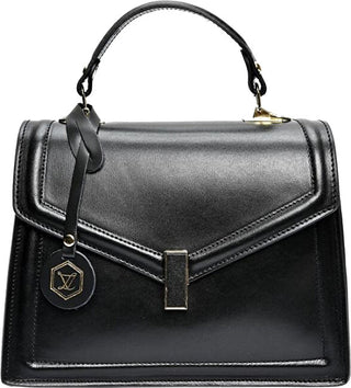 Luisa Vannini Borsa A Mano In Pelle Da Donna 3150 nero