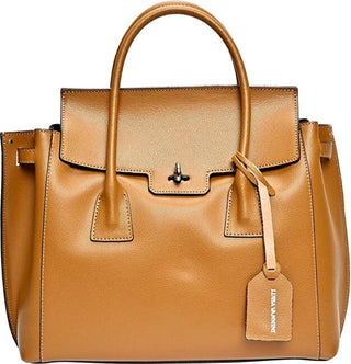 Luisa Vannini Borsa A Mano In Pelle Da Donna 479 cognac