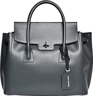Luisa Vannini Borsa A Mano In Pelle Da Donna 479 grigio