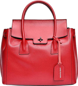 Luisa Vannini Borsa A Mano In Pelle Da Donna 4179 rosso
