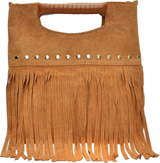 Luisa Vannini Borsa A Mano In Pelle Da Donna 8189 cognac