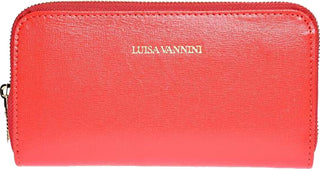 Luisa Vannini Portafoglio In Pelle Da Donna 474 rosso