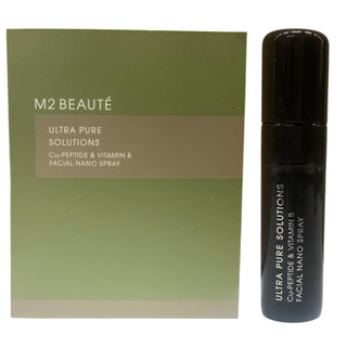 M2 Beaute Soluzioni ultra pure, peptidi e vitamina B, energizzanti, spray nebulizzato, per il viso, 5 ml *Miniatura