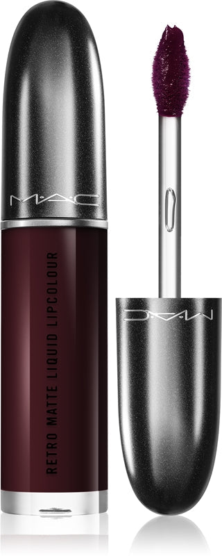 MAC Cosmetics Lápiz labial líquido mate retro, color mate, alto dramatismo, 5 ml