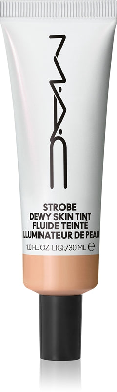 Hidratante tonificante Mac Strobe Dewy Skin 30 ml, tono medio 2