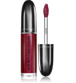 Lápiz labial líquido MAC Retro Matte 128 Crowned 5 ml