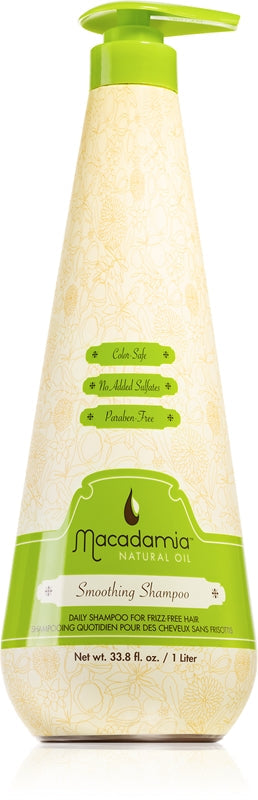 Macadamia Smoothing shampoo for all hair types (Smooth ing Shampoo) - Volume: 1000 ml