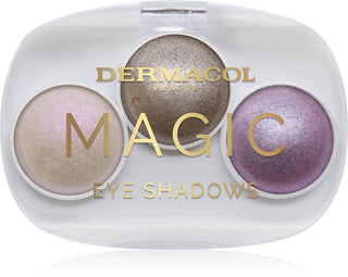 Dermacol Paletă de farduri de pleoape magice rezistente la apă, culoare 2, 4,2 g