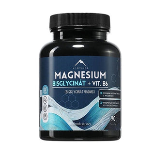 Hrotlife Magnesium bisglycinate + vitamin B6 90 capsules