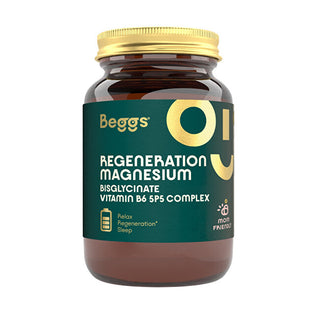 Beggs Bisglicinato Di Magnesio + Vitamina B6 P5P Complex 60 Capsule