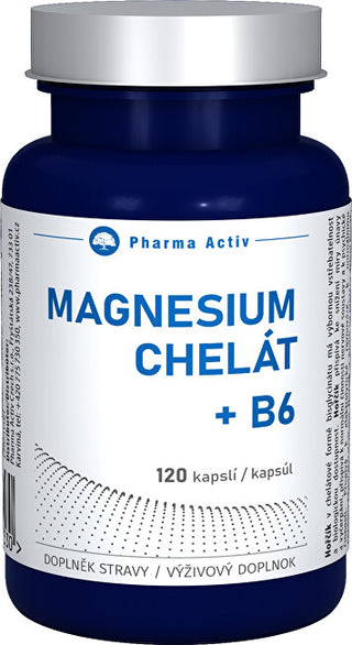 Pharma Activ Chélate de Magnésium + B6 120 Capsules 