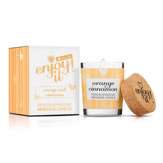 Magnetifico power of pheromones Vela de massagem Aproveite! Laranja Canela (Vela de Massagem) 70 ml