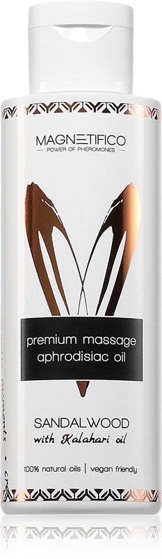 VALAVANI Magnetic Premium Massage Aphrodisiac Massage Oil Sandalwood 100 ml