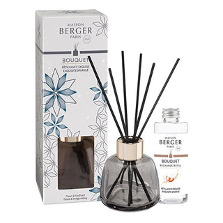 Maison berger paris Set regalo aroma diffuser Rosalie gray + refill Intense glitter 90 ml