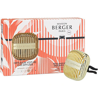 Maison berger paris Set regalo Cannelo car diffuser + Exqusite Sparkle refill
