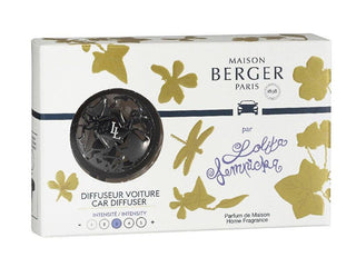 Maison berger paris Set regalo of car diffuser Gun metal + refill Lolita Lempicka