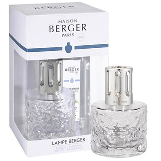 Maison berger paris Set regalo catalytic lamp Mirage Transparent + Pure White Tea refill 250 ml