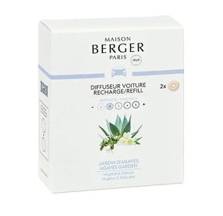 Maison berger paris 아가베 가든 자동차 디퓨저 리필 2개