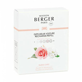 Maison Berger Paris Ricarica Di Ricambio Per Diffusore Per Auto Chic Paris Paris Chic (Ricarica/Ricarica Diffusore Per Auto) 2 Pezzi