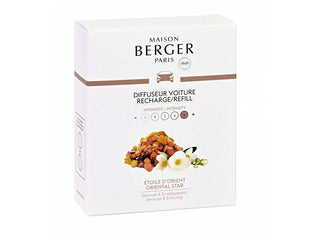 Maison Berger Paris Recambio/Recambio para Difusor de Coche Oriental Star 2 Piezas 