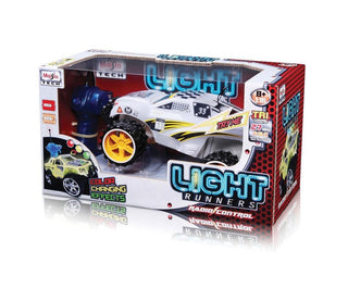 Maisto, Light Runners, Radio Control, Toy macchinina, Bianco