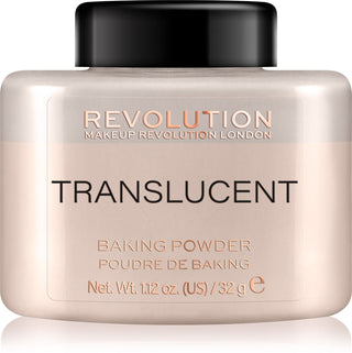 Makeup Revolution Fermento em pó solto em pó transparente 32 g