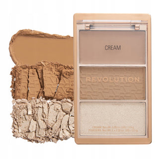 Makeup revolution Icona in bronzo, terra abbronzante in crema, Fiera Divina, 2,8 g