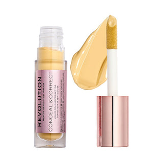 Makeup Revolution קונסילר עמוק בננה Conceal & Correct 4 גרם