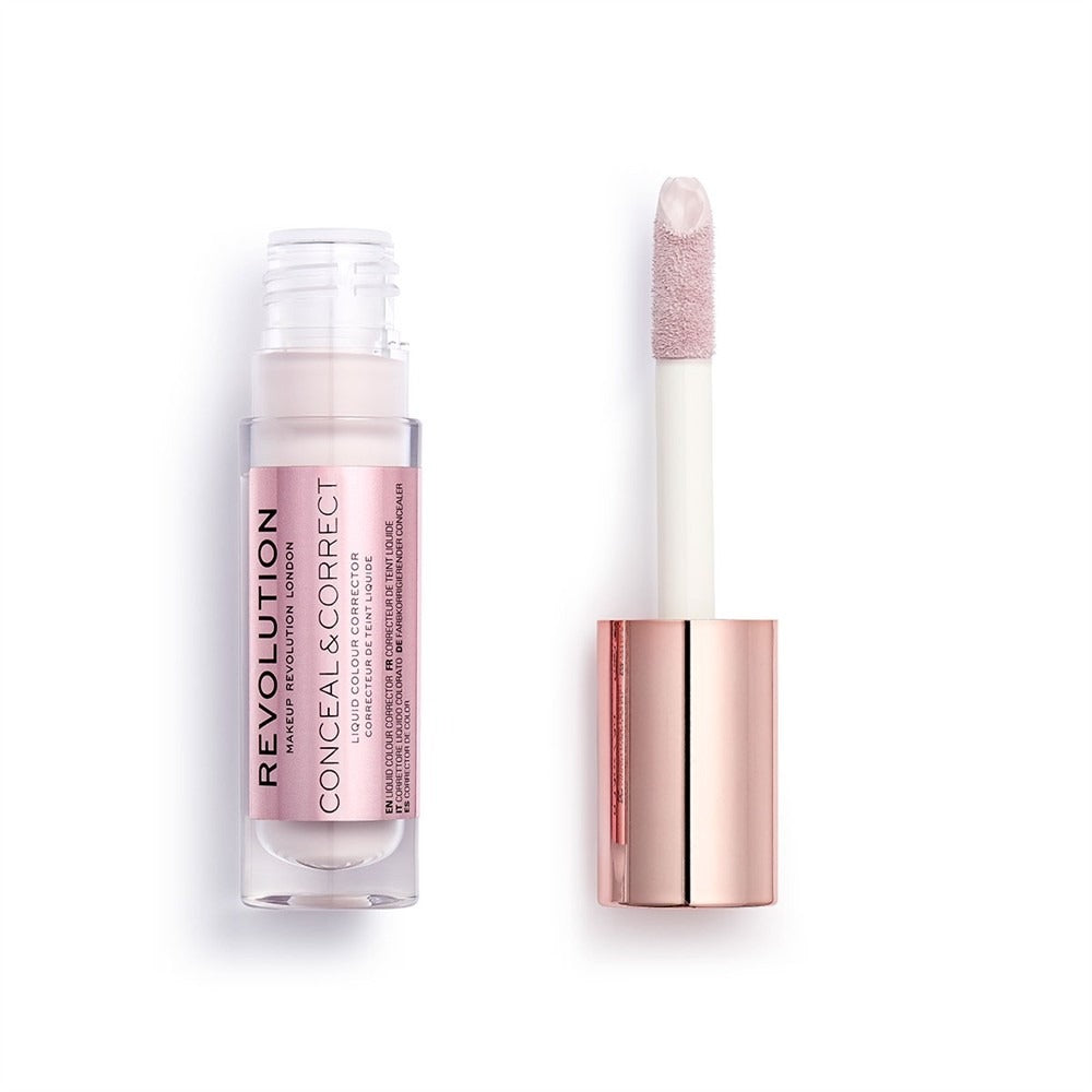 Makeup Revolution קונסילר נוזלי Conceal & Correct לבנדר 4 גרם