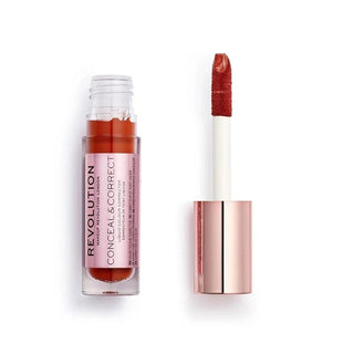 Makeup Revolution קונסילר נוזלי Conceal & Correct אדום 4 גרם