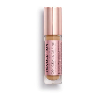 Makeup Revolution, Conceal & Define, Liquid Concealer, C 12, 4 g