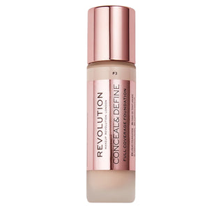Revolution Make Up Korrigerer og Definerer Full Coverage Foundation F3 23ml