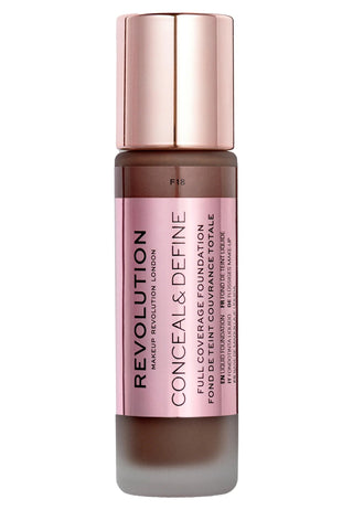 Makeup Revolution Corrects and defines Oil-free foundation cream F 18 23 ml